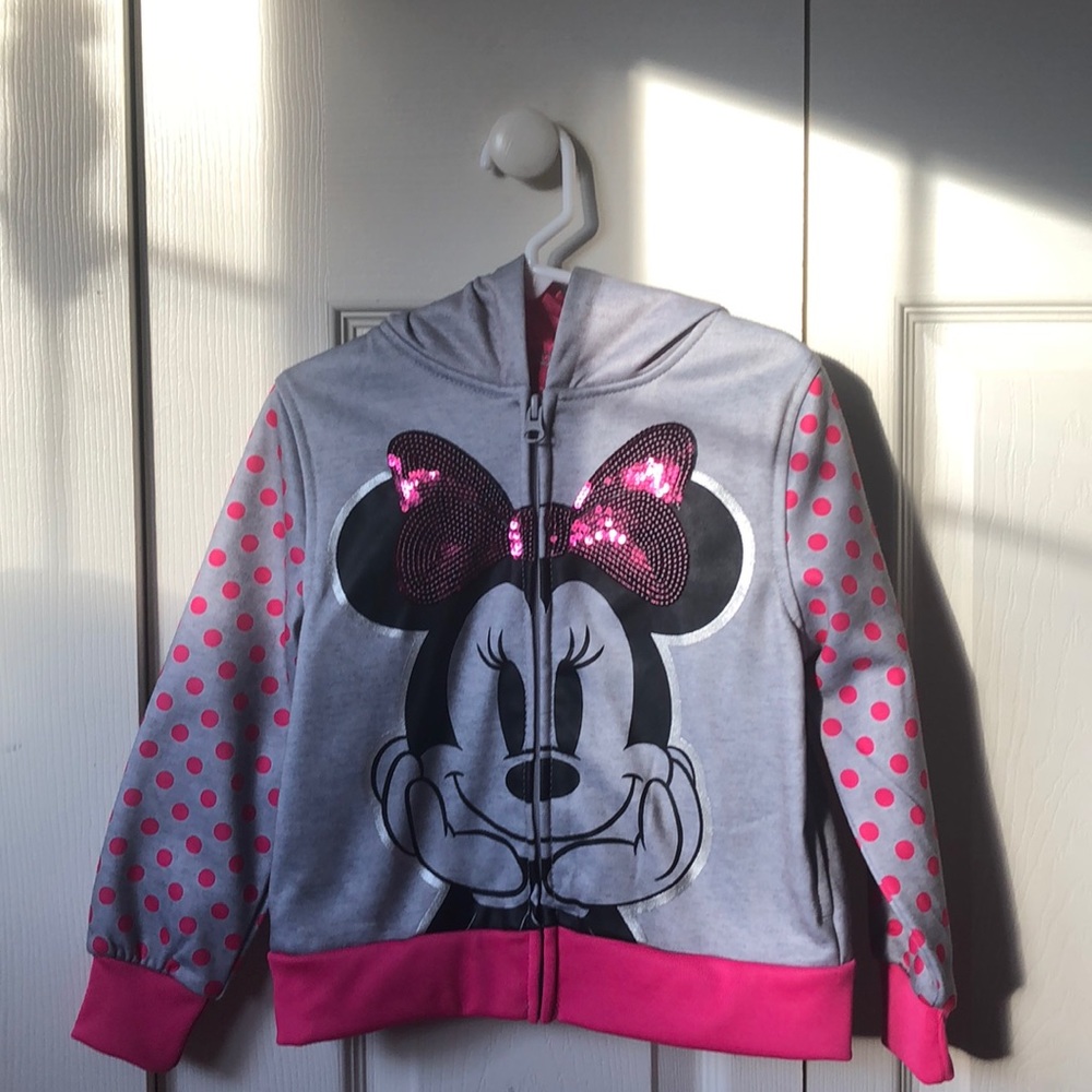 Minnie Mouse zipped Hoodie